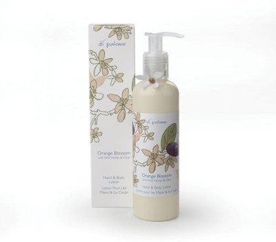 

Di Palomo orange blossom with wild honey & olive oil hand & body lotion by 8.4 oz(252 ml)