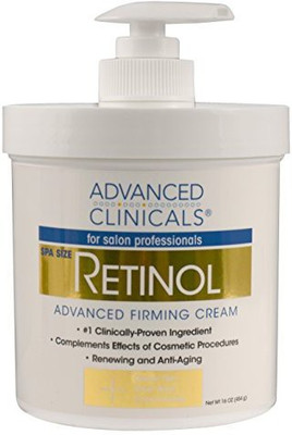 

Advanced Clinicals Spa Size Retinol Firming Cream - Anti-aging.(480 ml)