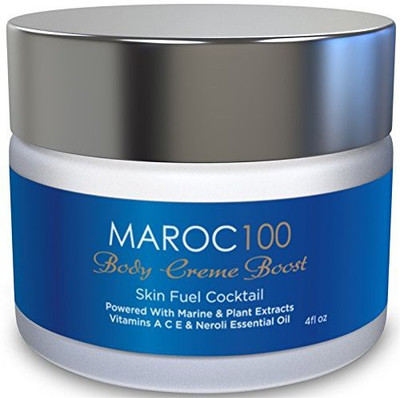 

Maroc100 Marine Collagen Antioxidant Moisturizer, Natural Organic Hydration Face Or Body Cream(113.36 g)