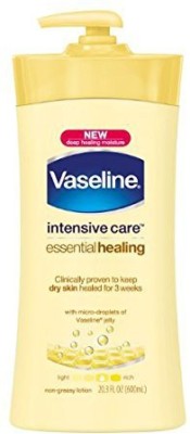 

Vaseline Intensive Care Essential Healing Lotion, Packaging May Vary, (Pack of 3)(609 ml)