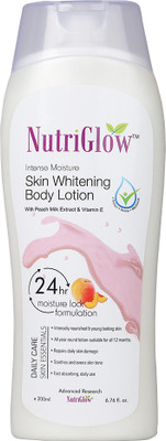 

NutriGlow Skin Whitening Body Lotion with Peach Milk Extract & Vitamin E(200 ml)