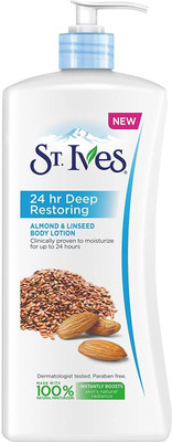 

St. Ives 24 hr Deep Restoring Almond & Linseed Body Lotion(620 ml)