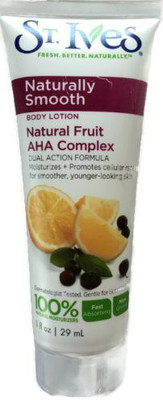 

St. Ives Naturally Smooth Body Lotion Natural Fruit Aha Complex (pack Of 2)(29 ml)