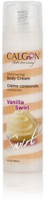 Calgon swirl shimmering body cream - vanilla swirl: 5 oz(150 ml)