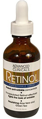 

Advanced Clinicals Professional Strength Retinol Serum. Anti-aging, Wrinkle Reducing(52 ml)