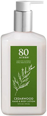 

80 Acres Cedarwood Hand & Body Lotion(295.0 ml)