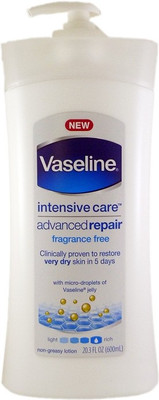 

Vaseline Intensive Care Advanced Repair Fragrance Free Body Lotion(600 ml)