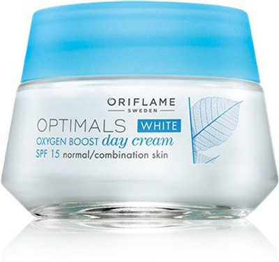 

Oriflame Sweden Optimals White Oxygen Boost Day Cream SPF 15 Normal Combination Skin(50 ml)