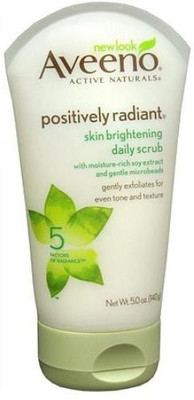 

Aveeno ACTIVE NATURALS POSITIVELY RADIANT SKIN BRIGHTENING DAILY SCRUB(140 g)