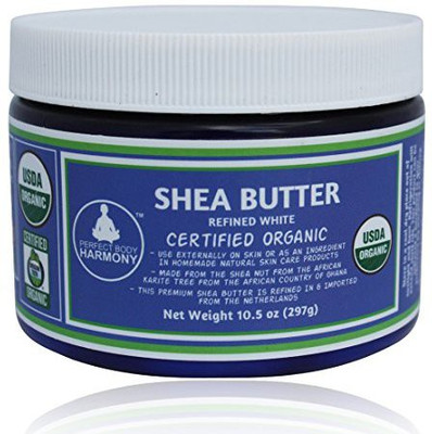 

Perfect Body Harmony Shea Butter, White, Organically Refined(297 g)