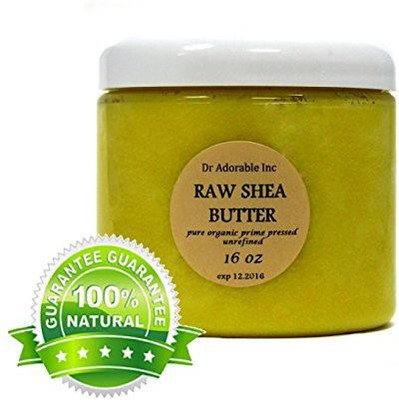 

Dr Adorable Unrefined Shea Butter Pure Raw / 1lb(480 ml)
