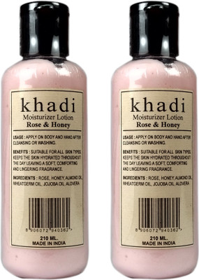 

Khadi Herbal Rose And Honey Moisturizer(420 ml)