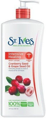 

St. Ives Intensive Healing Body Lotion With Cranberry Seed & Grape Seed Oil(621 ml)
