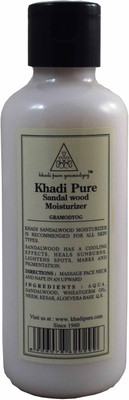 

Khadi Herbal NATURAL SANDAL WOOD MOISTURIZER LOTION(200 ml)