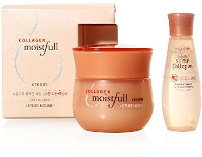 

Etude House Moistfull Collagen Cream Special Set (Cream /60Ml + Ampoule Essence 0.68 /20Ml)(60.9 ml)