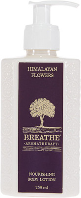 

Breathe Aromatherapy HIMALAYAN FLOWERS BODY LOTION(250 ml)