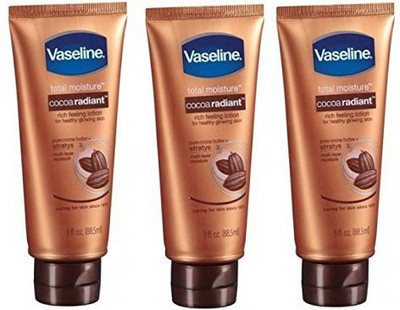 

Vaseline Total Moisture Cocoa Radiant Rich Feeling Lotion ( Pack)(90 ml)