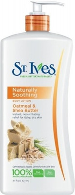 

St. Ives Body Lotion Naturally Soothing Oatmeal & Shea Butter(621 ml)