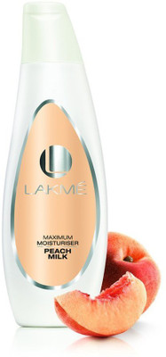 

Lakme Maximum Moisturiser Peach Milk(120 ml)