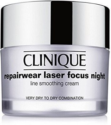 

Illuminations Clinique Repairwear Laser Focu Night Line Smoothing Cream Very Dry To Dry Combination(48.178 g)
