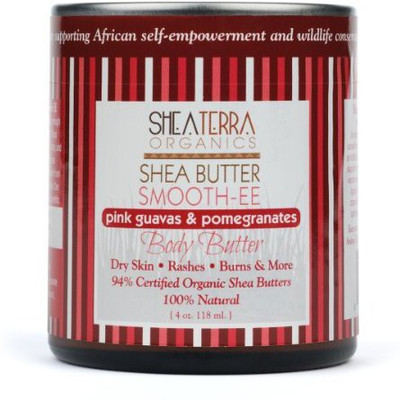 

Tayongpo shea terra organics pink guava pomegranate shea butter smoothee(120 ml)