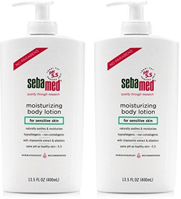 

Sebamed Moisturizing Body Lotion with Pump, , 2 Pack(400 ml)
