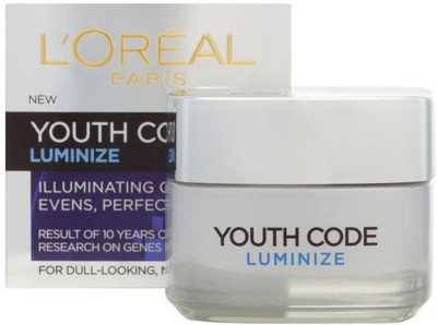 

L'Oreal Youth Code Luminize Illuminating Day Cream For Dull-Looking,Normal Skin(50 ml)