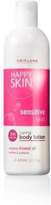 

Oriflame Sweden Happy Skin Caring Body Lotion Sensitive Skin(400 ml)
