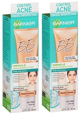 

Garnier Miracle Bb Cream Anti-acne Medium/deep (2 Pack)(60 ml)