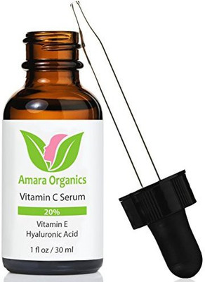 

Amara Organics Vitamin C Serum For Face 20% With Hyaluronic Acid & Vitamin E(30 ml)