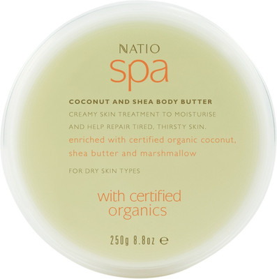 

Natio Spa Coconut and Shea Body Butter(250 g)