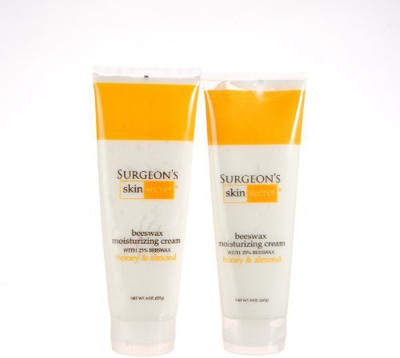 

Surgeon's Skin Secret 25% Beeswax Cream Squeeze Tube - Honey Almond - 2 Packs(240 ml)