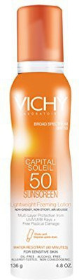 

Vichy Capital Soleil SPF 50 Lightweight Foaming Lotion(149.1 ml)