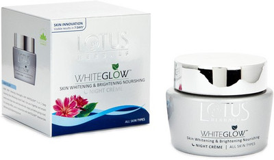 

Lotus Herbals Whiteglow Skin Whitening & Brightening Nourishing Night Creme(60 g)