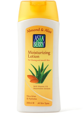 

Astaberry Almond & Aloe Moisturizing Lotion - (200 ml)(200 ml)
