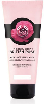 The Body Shop British Rose Petal-soft Hand Cream,(30 ml)