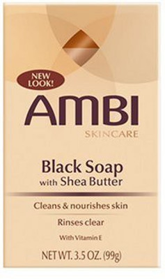

Ambi Skincare Black Soap With Shea Butter, - Package(105 ml)