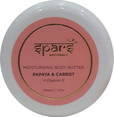 

Spars Moisturising Body Butter - PAPAYA CARROT +Vitamin E(100 g)