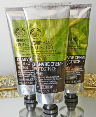 

The Body Shop Hemp Hand Protector Lot of 3 - Bottles(99 ml)