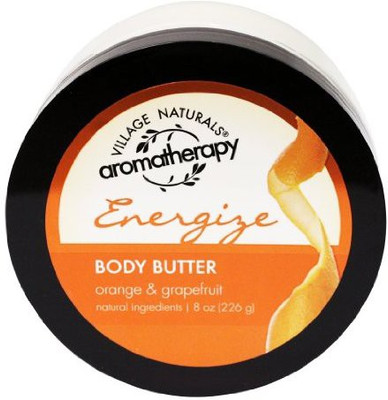 

Village Naturals Aromatherapy Energize Orange and Grapefruit Body Butter(240 ml)