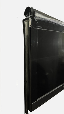 ADITYA Television accessories for 40 inch LED TV - Transparent safety covers with dual zippers T-40(Black) available at flipkart for Rs.1349