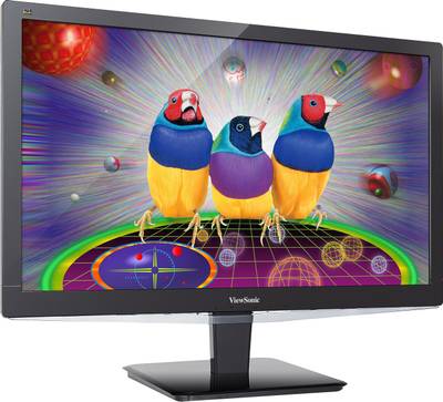 ViewSonic 23.6 inch LED Backlit LCD - VX2475SMHL-4K  Monitor (Black) 