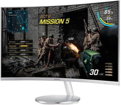 SAMSUNG 27 inch LED Backlit - LC27F591FDWXXL  Monitor