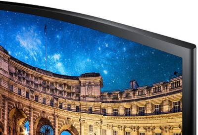 SAMSUNG 23.54 inch LED Backlit - LC24F390FHWXXL  Monitor