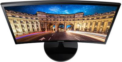 SAMSUNG 23.54 inch LED Backlit - LC24F390FHWXXL  Monitor