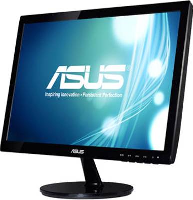 Asus VS197DE 18.5 inch LED Backlit LCD Monitor (Black) 