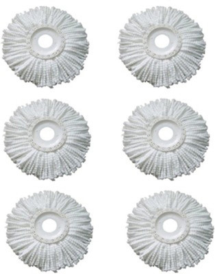 

Everything Imported For 6 Micro Fiber Head Wet & Dry Mop(White)