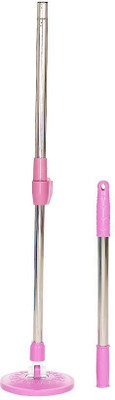 

Quick 2 Clean Wet & Dry Mop(Pink 1.3 m)