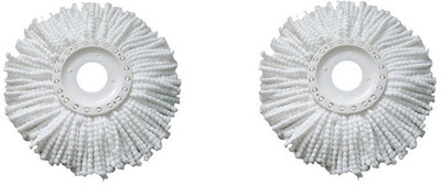 

Imperio Set of 2 360 Rotating Magic Refills Wet & Dry Mop(White)