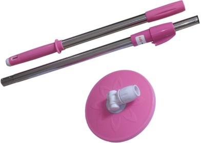 Easy to Clean Classy Wet & Dry Mop(Pink 1.5 m) at flipkart